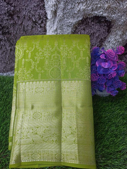 Pure Kanchipuram Silk Saree.