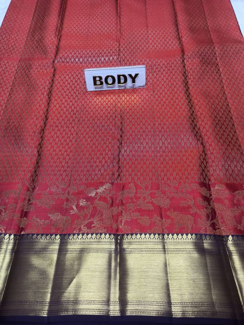 Pure Kanchipuram Silk Saree.