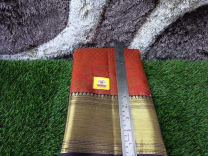 Pure Kanchipuram Silk Saree.