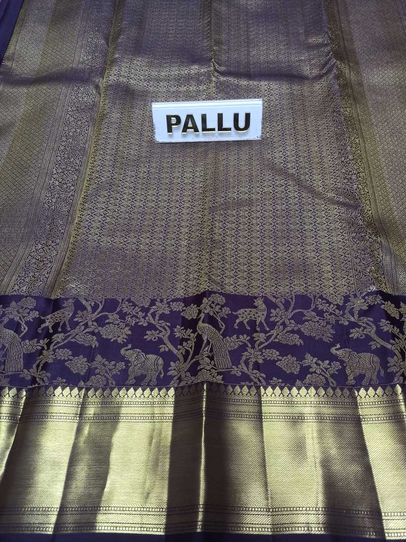 Pure Kanchipuram Silk Saree.