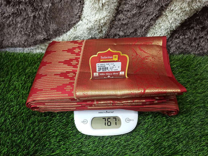 Pure Kanchipuram Silk Saree.