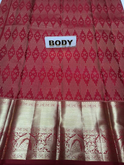 Pure Kanchipuram Silk Saree.