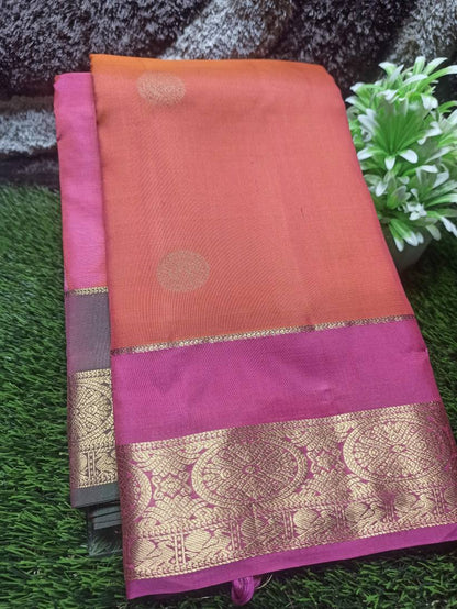 Pure Kanchipuram Silk Saree.
