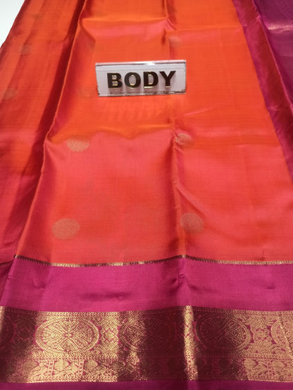 Pure Kanchipuram Silk Saree.