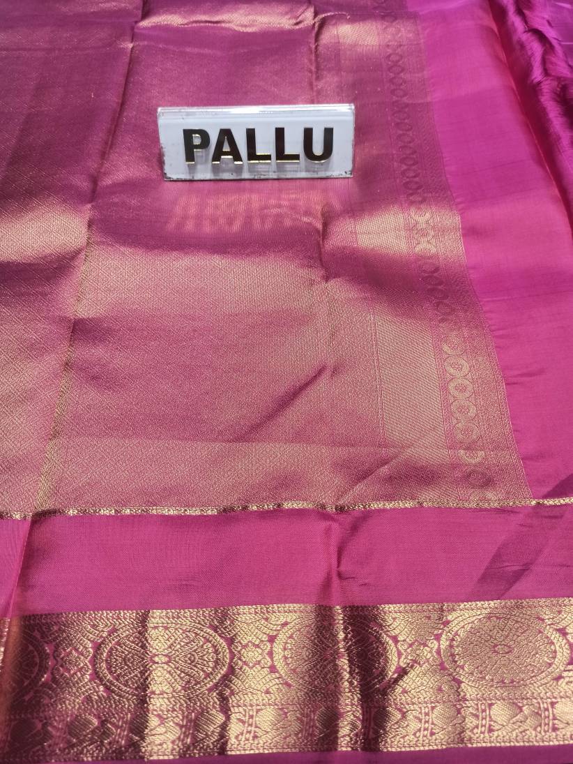 Pure Kanchipuram Silk Saree.