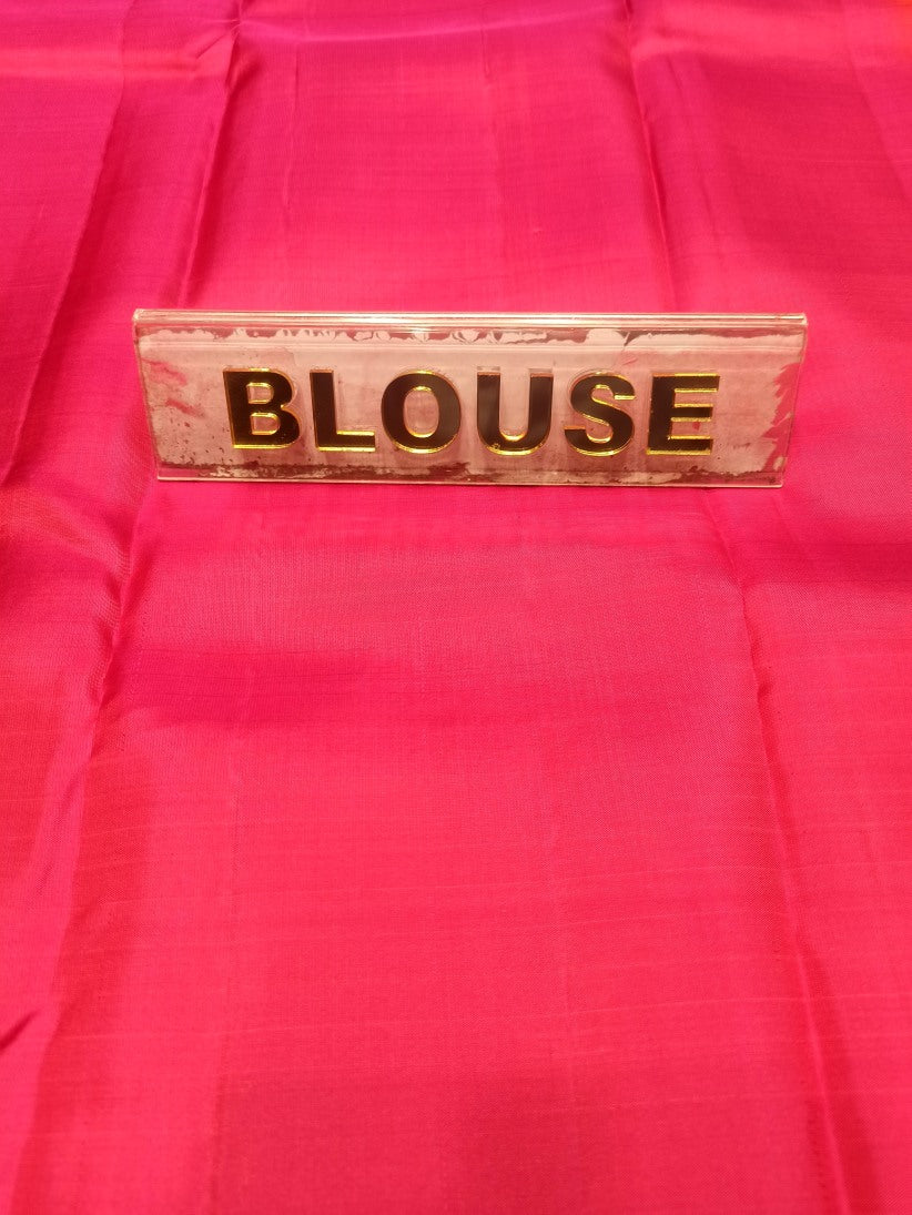 Pure Kanchipuram Silk Saree.