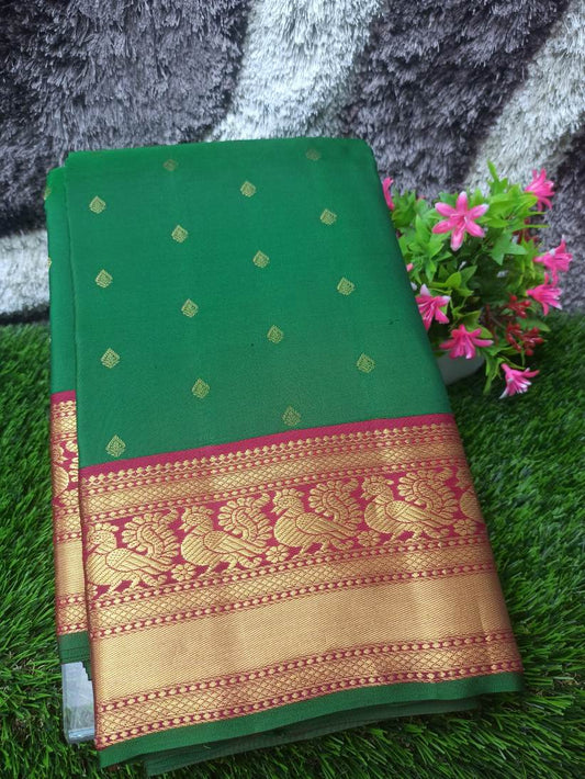 Pure Kanchipuram Silk Saree.