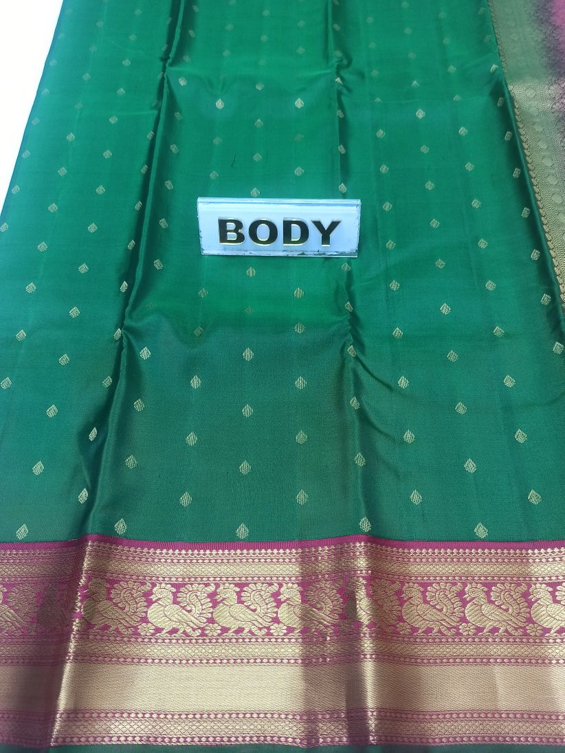 Pure Kanchipuram Silk Saree.