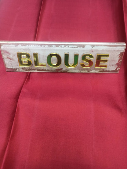 Pure Kanchipuram Silk Saree.