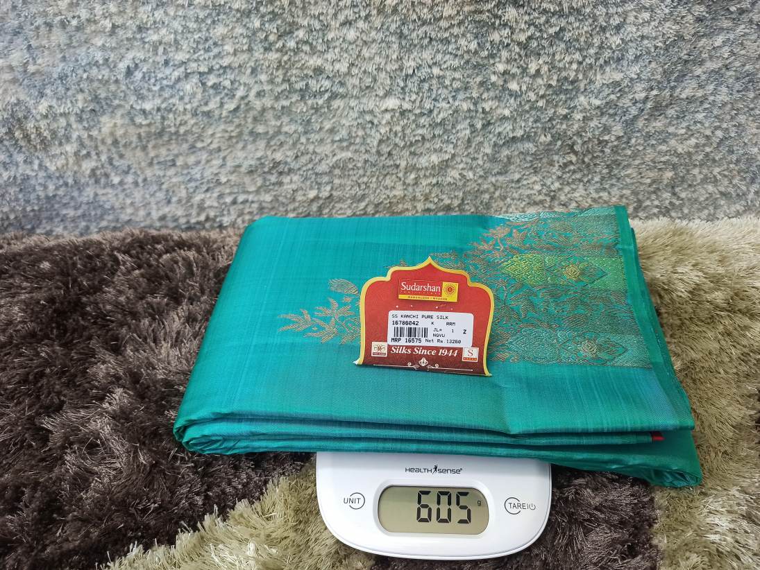 Pure Kanchipuram Silk Saree.