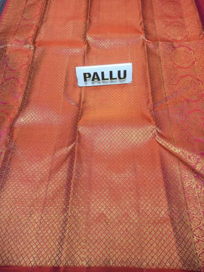 Pure Kanchipuram Silk Saree.