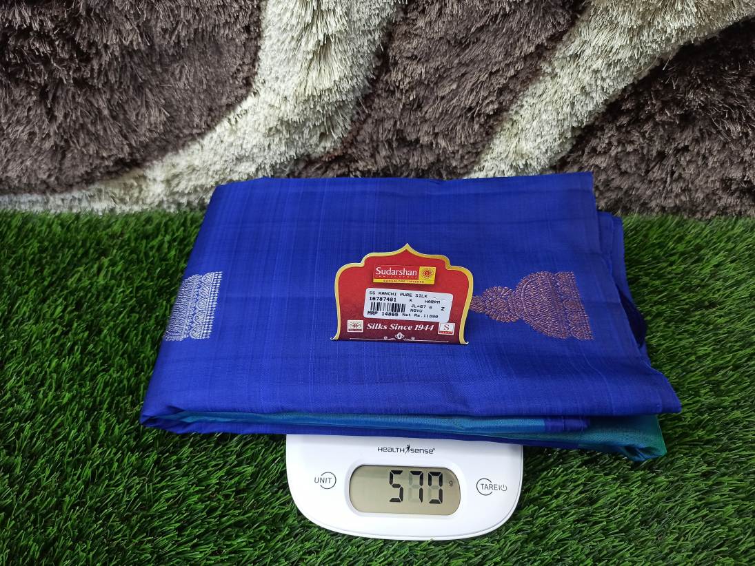 Pure Kanchipuram Silk Saree.