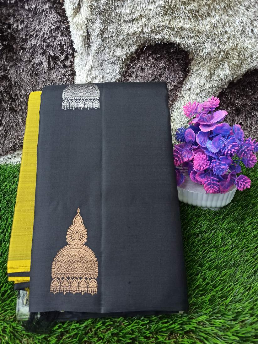 Pure Kanchipuram Silk Saree.