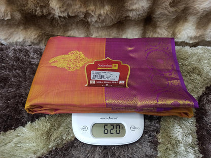 Pure Kanchipuram Silk Saree.