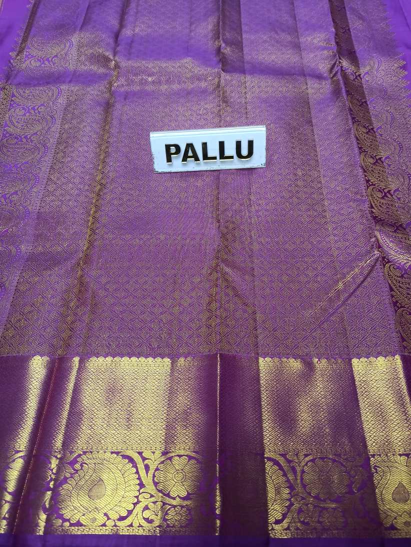 Pure Kanchipuram Silk Saree.