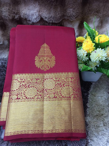 Pure Kanchipuram Silk Saree.