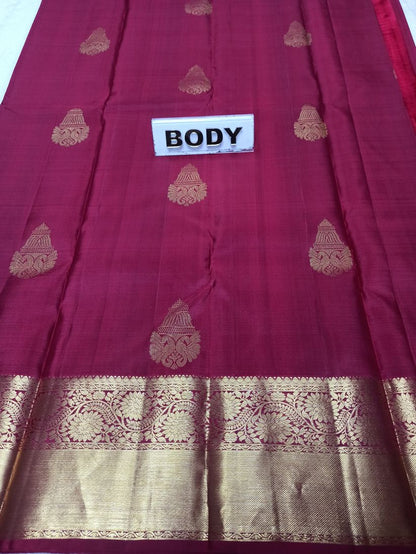 Pure Kanchipuram Silk Saree.