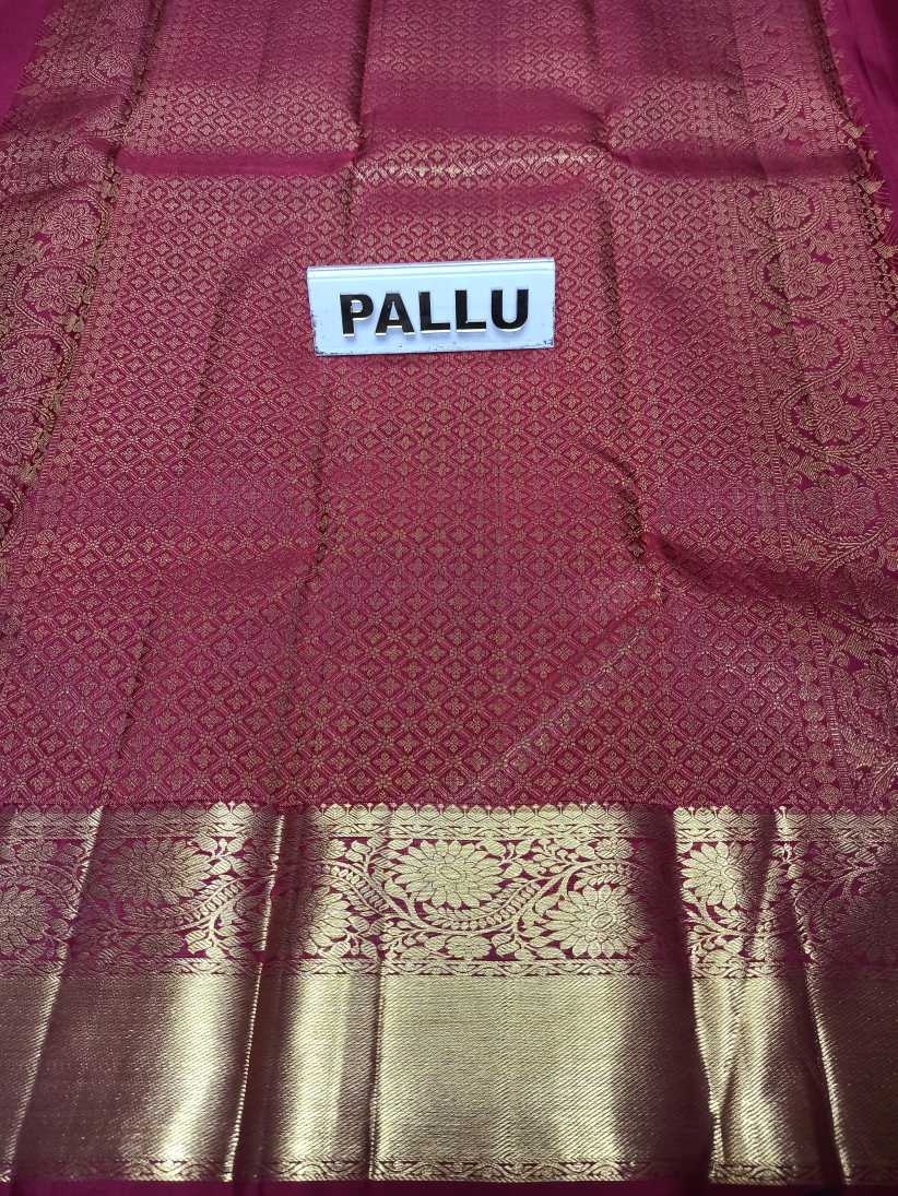 Pure Kanchipuram Silk Saree.