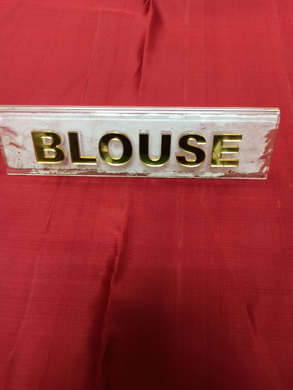 Pure Kanchipuram Silk Saree.