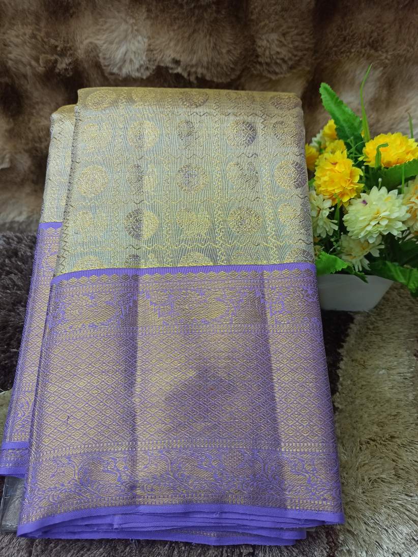 Pure Kanchipuram Silk Saree.