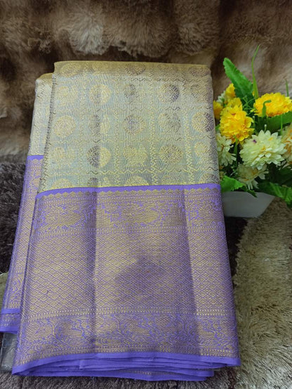 Pure Kanchipuram Silk Saree.