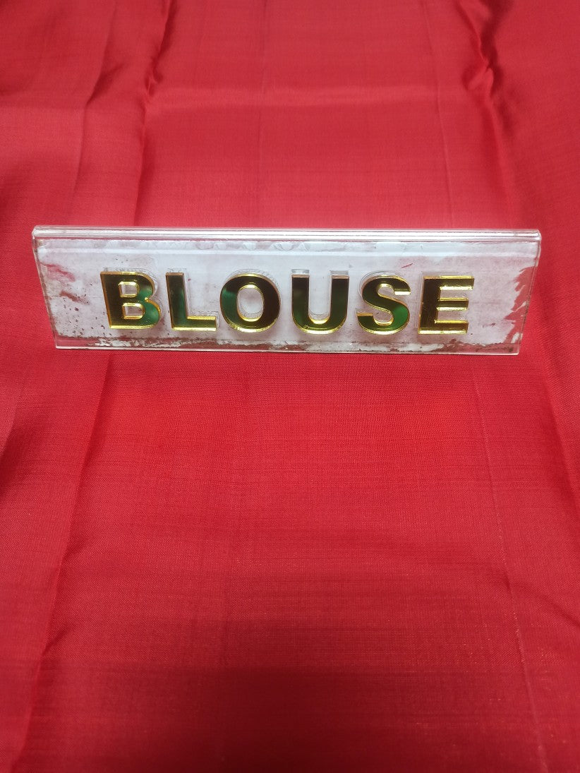 Pure Kanchipuram Silk Saree.