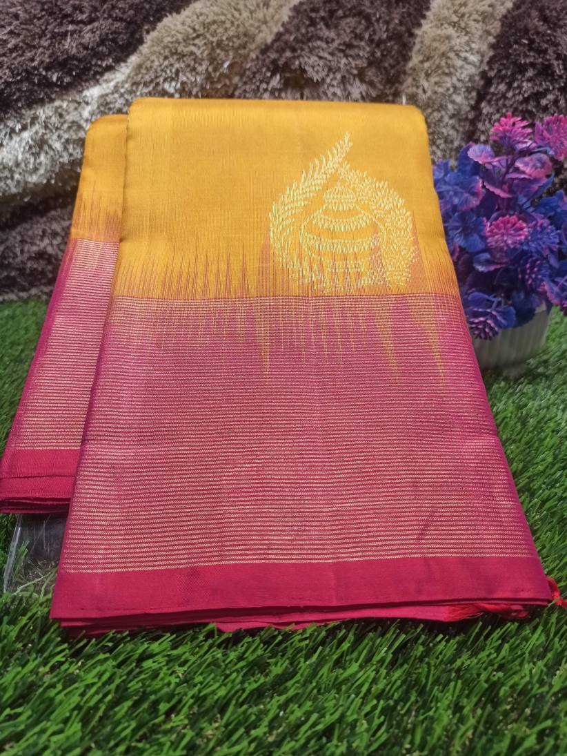 Pure Kanchipuram Silk Saree.