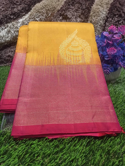 Pure Kanchipuram Silk Saree.