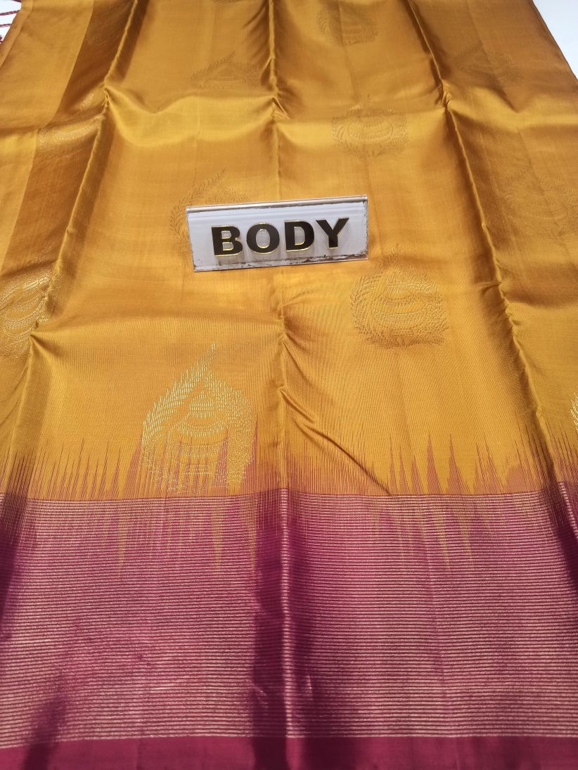 Pure Kanchipuram Silk Saree.