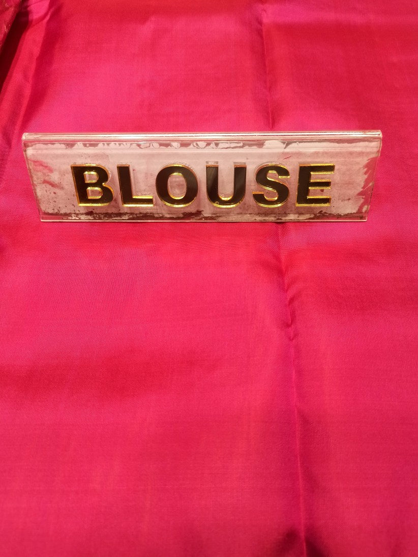 Pure Kanchipuram Silk Saree.
