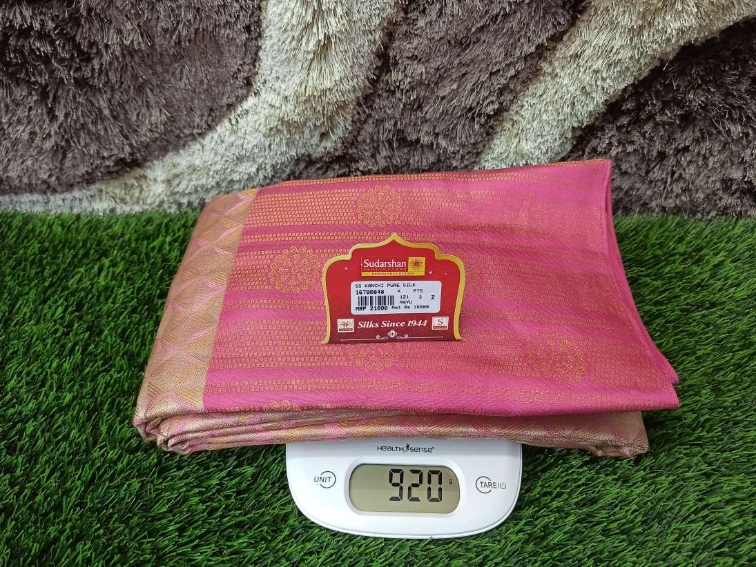 Pure Kanchipuram Silk Saree.