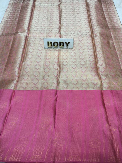 Pure Kanchipuram Silk Saree.