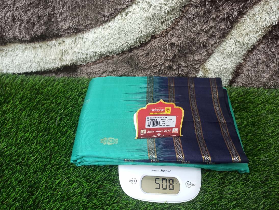 Pure Kanchipuram Silk Saree.