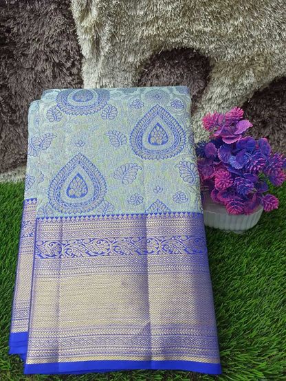 Pure Kanchipuram Silk Saree.
