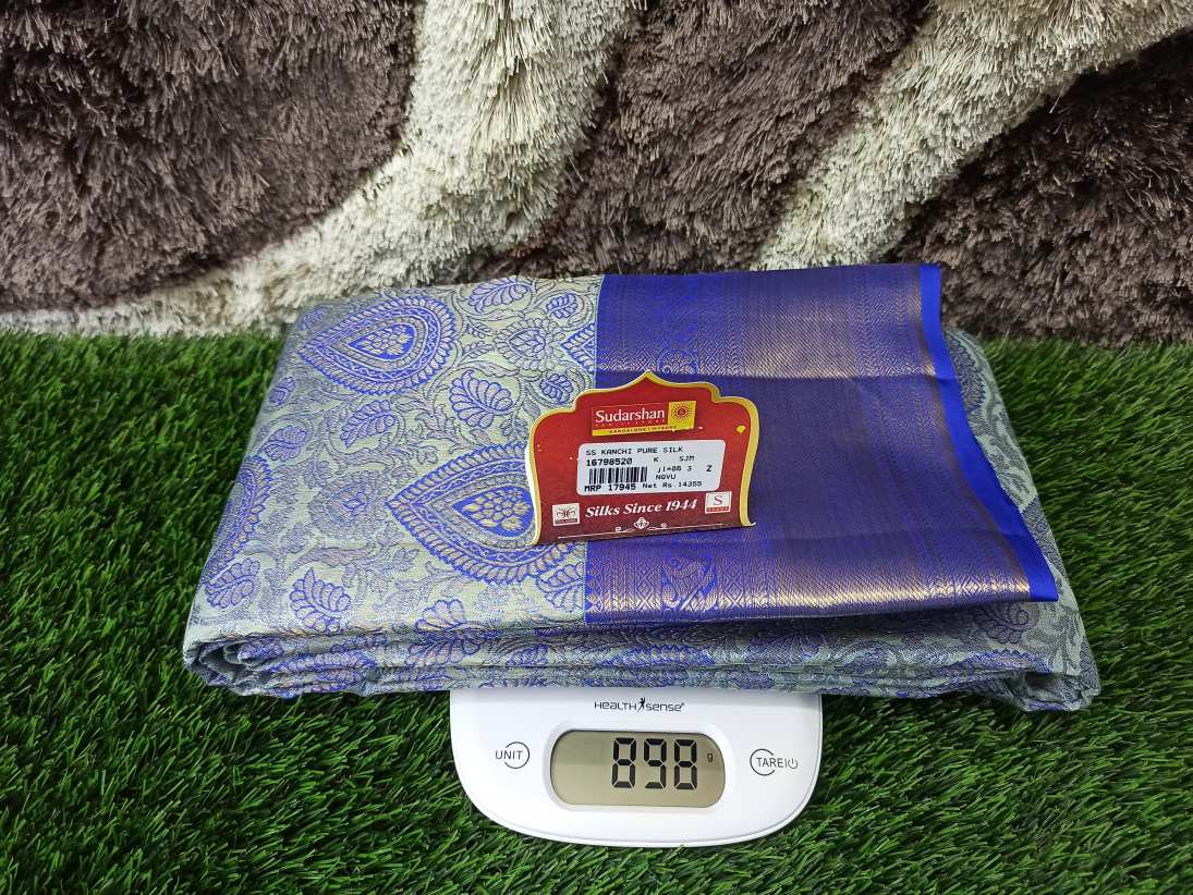 Pure Kanchipuram Silk Saree.