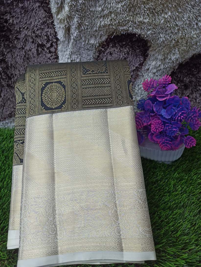Pure Kanchipuram Silk Saree.