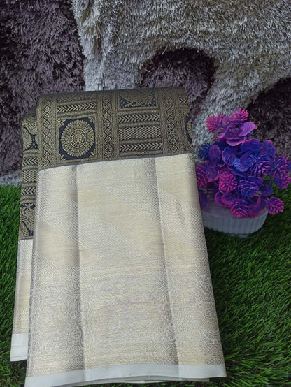 Pure Kanchipuram Silk Saree.