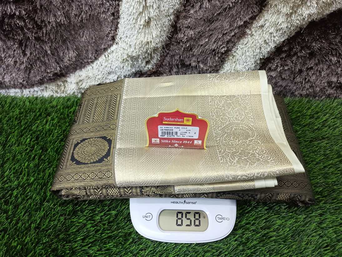 Pure Kanchipuram Silk Saree.