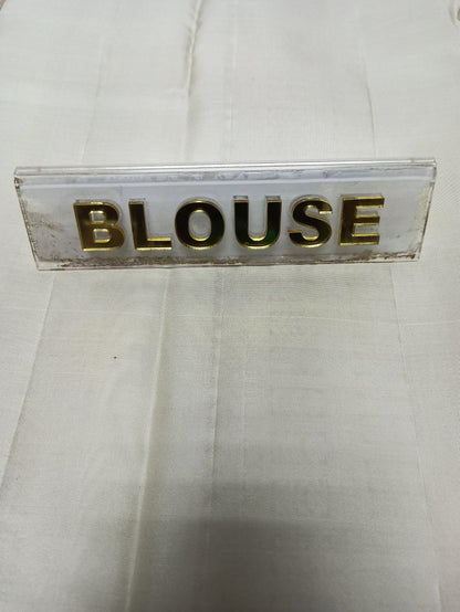 Pure Kanchipuram Silk Saree.