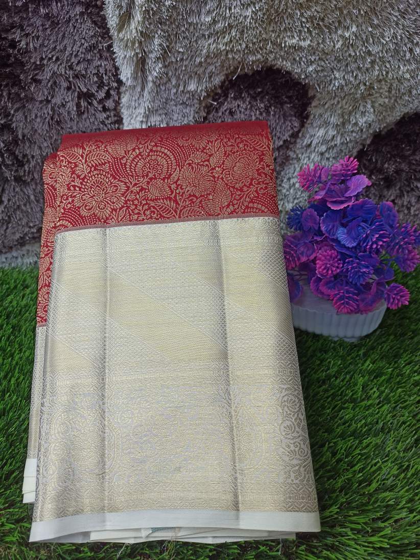 Pure Kanchipuram Silk Saree.