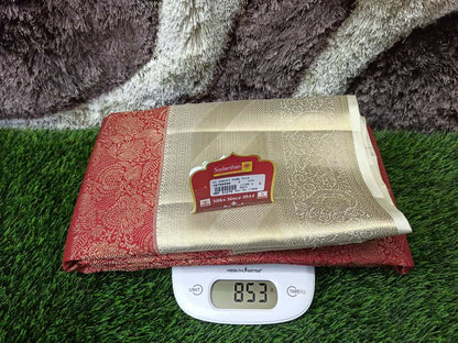 Pure Kanchipuram Silk Saree.