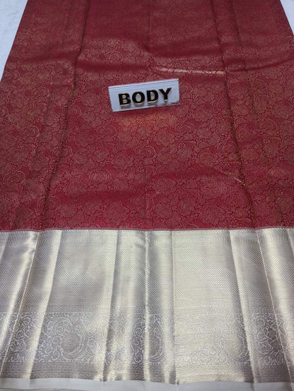 Pure Kanchipuram Silk Saree.