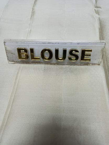 Pure Kanchipuram Silk Saree.