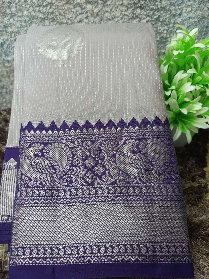 Pure Kanchipuram Silk Saree.