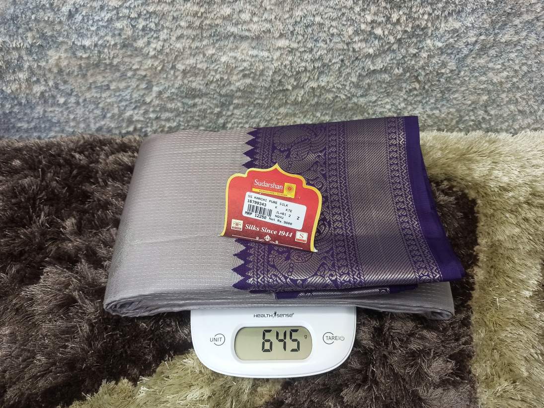 Pure Kanchipuram Silk Saree.