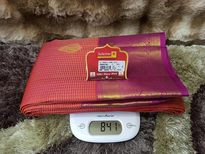 Pure Kanchipuram Silk Saree.