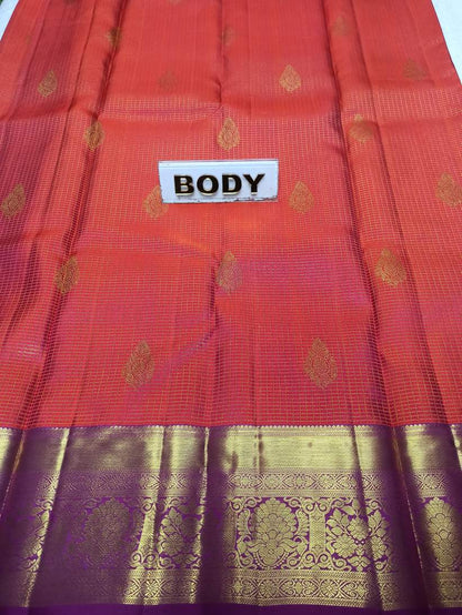 Pure Kanchipuram Silk Saree.