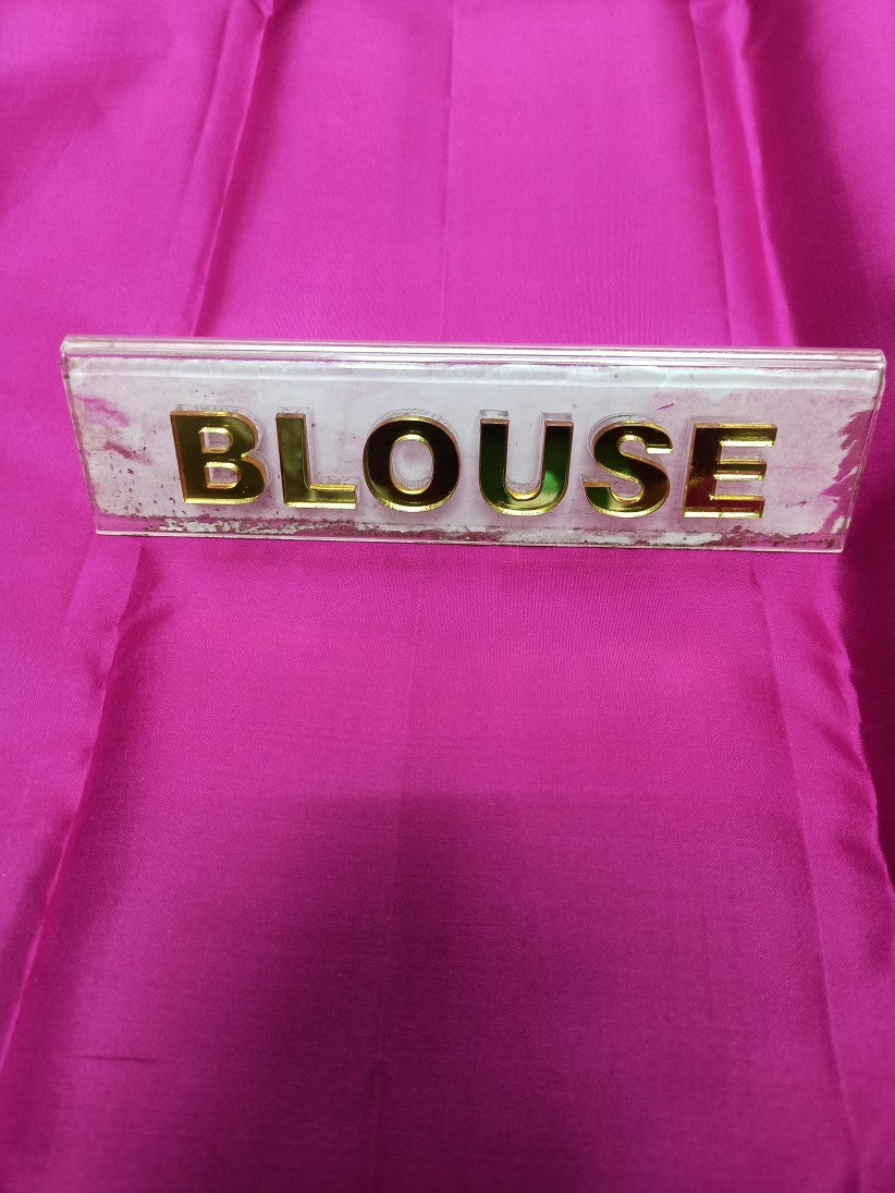 Pure Kanchipuram Silk Saree.