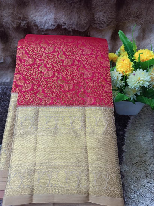 Pure Kanchipuram Silk Saree.