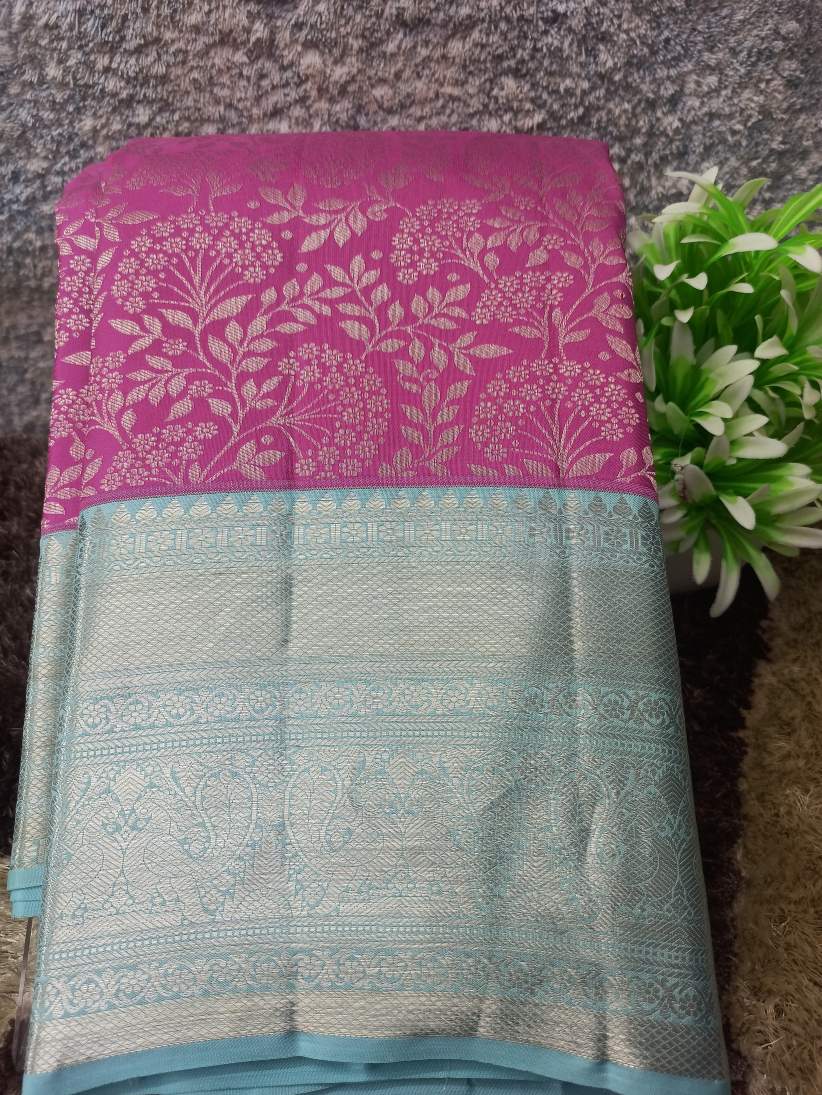 Pure Kanchipuram Silk Saree.